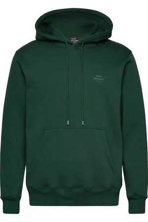 Mads Norgaard Standard Hoodie Logo Sweat Fav Green