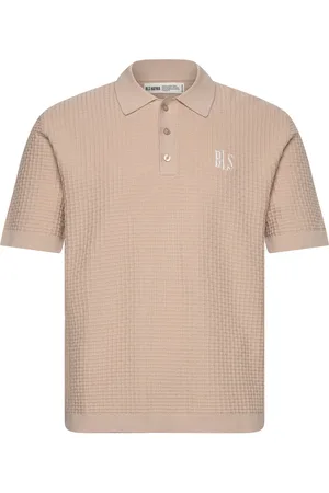 bls hafnia Wilkins Knit Polo Beige