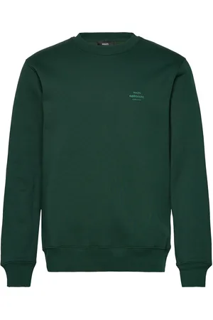 Mads Norgaard Standard Crew Logo Sweat Fav Green
