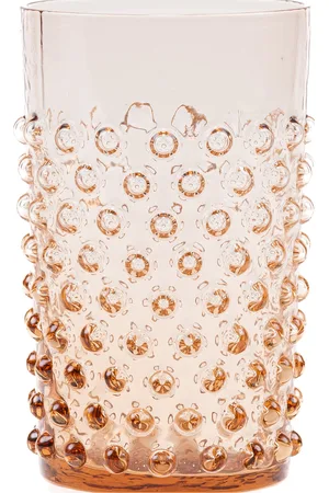 Anna Von Lipa Hobnail Glass Pink