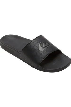 Quiksilver Rivi Nubuck Slide Black