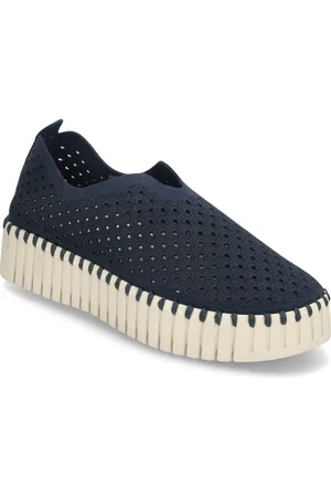 Ilse Jacobsen Tulip Slip-In On Plateau Sole Black