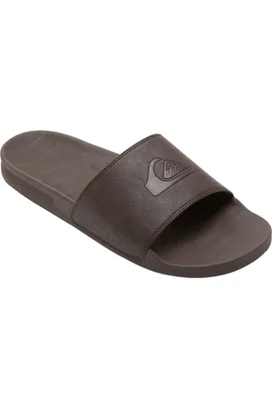 Quiksilver Rivi Nubuck Slide Brown