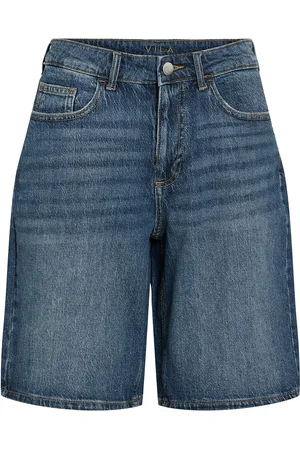 VILA Vijaf Rw Bermuda Shorts Mbd/Bfs Blue