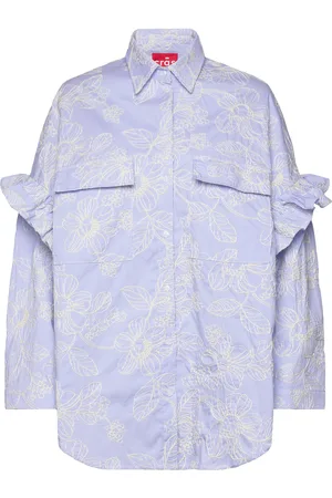 Crās Flowercras Shirt Blue