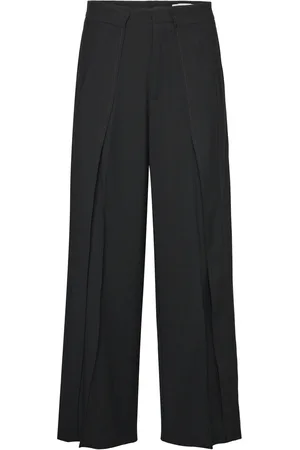 Hope Overlap Wide-Leg Trousers