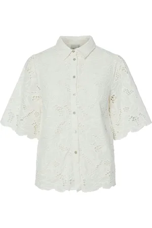 Y.A.S Sagga 2/4 Shirt White