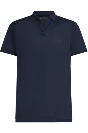Tommy Hilfiger Pure Linen Reg Polo Navy
