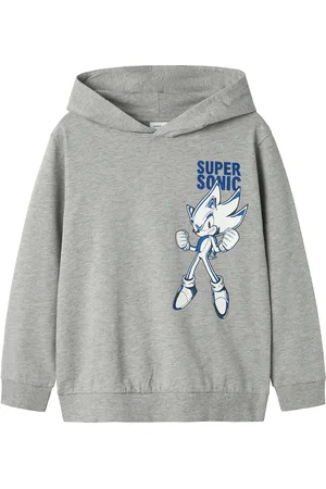 NAME IT Nkmdro Sonic Nreg Swe Wh Bru Sky Grey