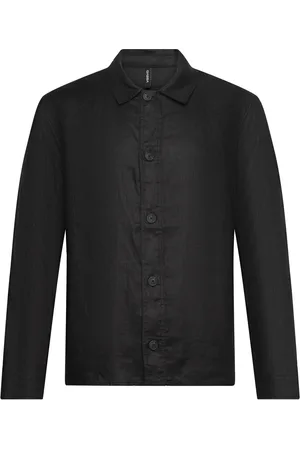 Gabba Peter Linen Ls Black