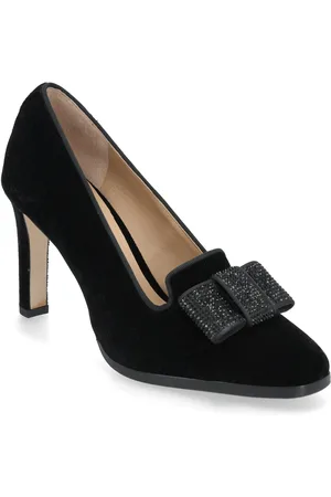 Ralph Lauren Corah Velvet Pump Black