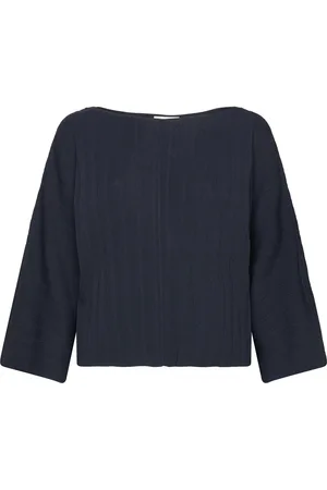 TOM TAILOR Knit Rib Pli Navy