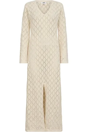Ivy Copenhagen Ivy-Breeze Crochet Dress Cream