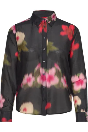GANT Reg Floral Ctn Silk Shirt