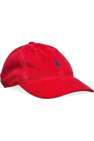 Ralph Lauren Terry Ball Cap Red