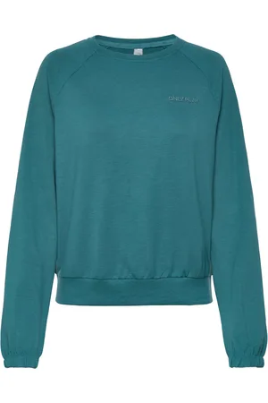 ONLY Onpfrei Life Logo On Ls Swt Blue