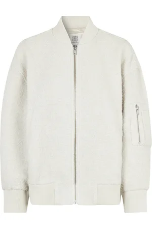 Second Female Groovy Bomber Jacket White