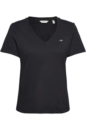 GANT Reg Shield Ss V-Neck T-Shirt