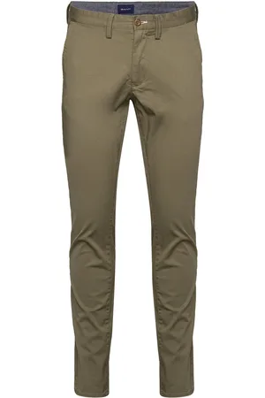GANT Hallden Twill Chinos Green