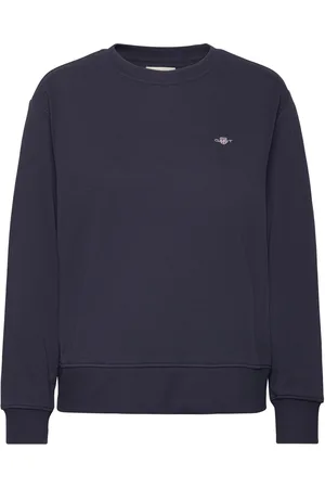 GANT Shield C-Neck Sweat Navy