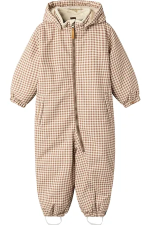 Lil Atelier Nmflasnow10 Suit Aop 1Fo Lil Beige