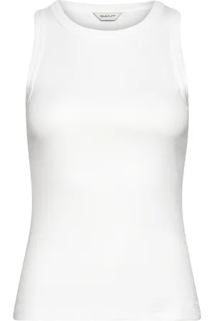 GANT High Neck Rib Tank Top
