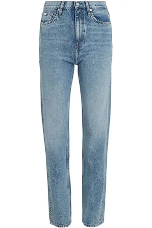 Calvin Klein High Rise Straight Blue