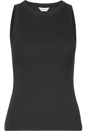 GANT High Neck Rib Tank Top