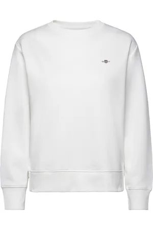 GANT Shield C-Neck Sweat White