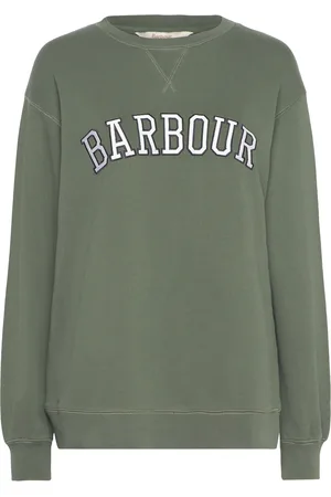 Barbour Northumb Sweat Khaki
