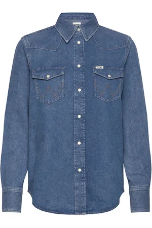 Wrangler Heritage Shirt Blue