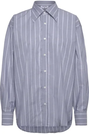 Filippa K Cotton Chambray Shirt Grey