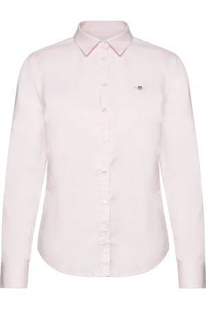 GANT Slim Stretch Oxford Shirt Pink
