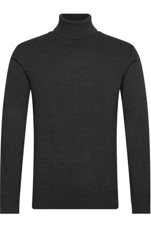 Lindbergh 100% Recycle Knit Roll Neck Grey