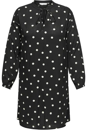 ONLY Cardiona Life L/S Blk Dress Aop