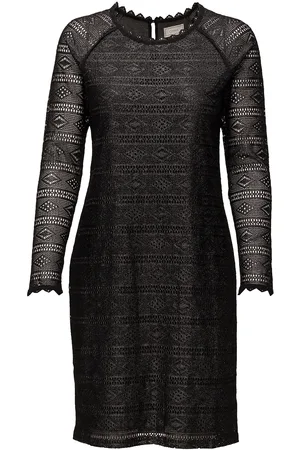 Cream Allelu Dress Black