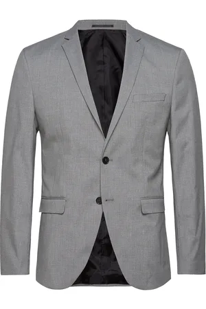 SELECTED Slhslim-Mylologan Light Grey Blz B Noos Grey