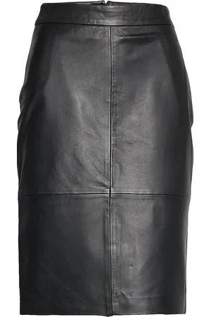 SELECTED Slfmaily Hw Leather Skirt Noos