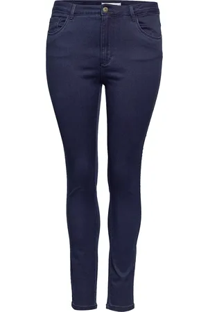ONLY Caraugusta Hw Skinny Jeans Bb Dbd Blue