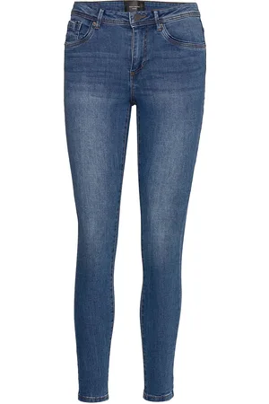 VERO MODA Vmtanya Mr S Piping Jeans Vi349 Ga Noos Blue