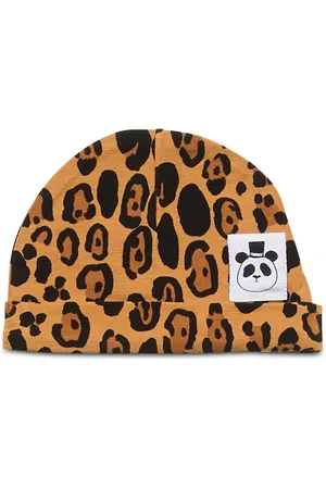Mini Rodini Basic Leopard Baby Beanie