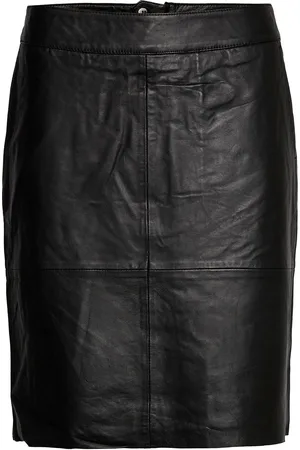 Culture Cuberta Leather Skirt