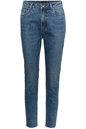 VERO MODA Vmbrenda Hr Straight A Cut Gu385 Ga Blue