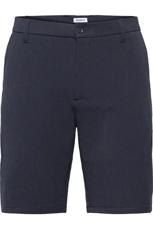 Woodbird Steffen Melange Shorts Navy