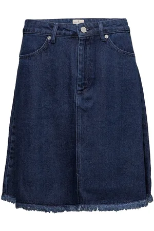 French Connection Encel Denim Skirt Blue