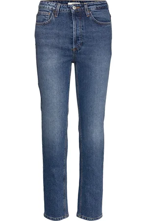 Dagmar Cropped Denim Blue