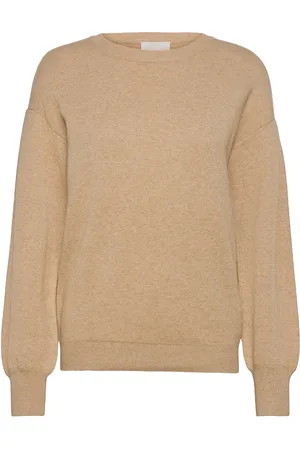 Minus Lupi Strik Pullover Beige