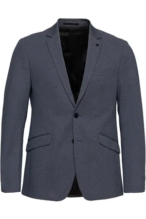 Clean Cut Milano Jersey Blazer Blue