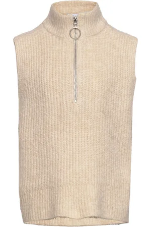 Grunt Grete Vest Knit Cream