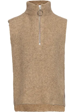 Grunt Grete Vest Knit Beige